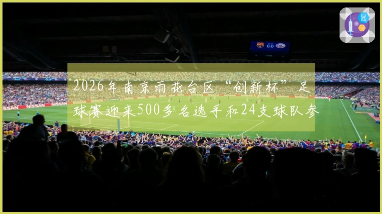 2026年南京雨花台区“创新杯”足球赛迎来500多名选手和24支球队参赛